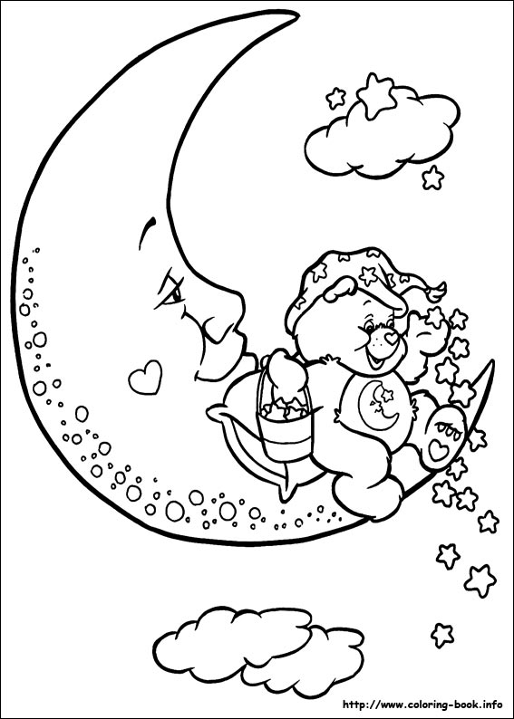 The Care Bears coloring picture